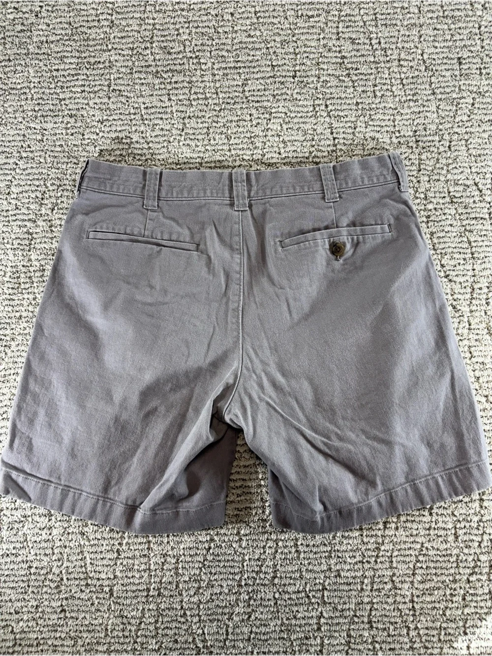 J.‎ Crew Men’s Size 32 Gray 7” Inseam Chino Shorts